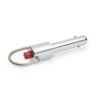 GN 214.2 Locking Pin with Axial Lock (Pawl) 
